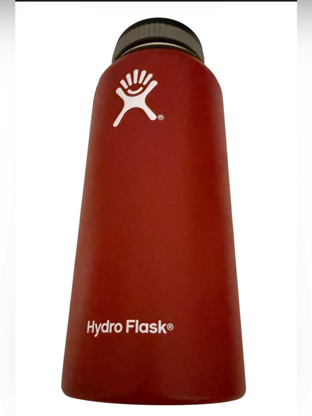 Hydro Flask 32oz Solid Red insulated Tumbler twist lid Cold-Hot Pre-love
